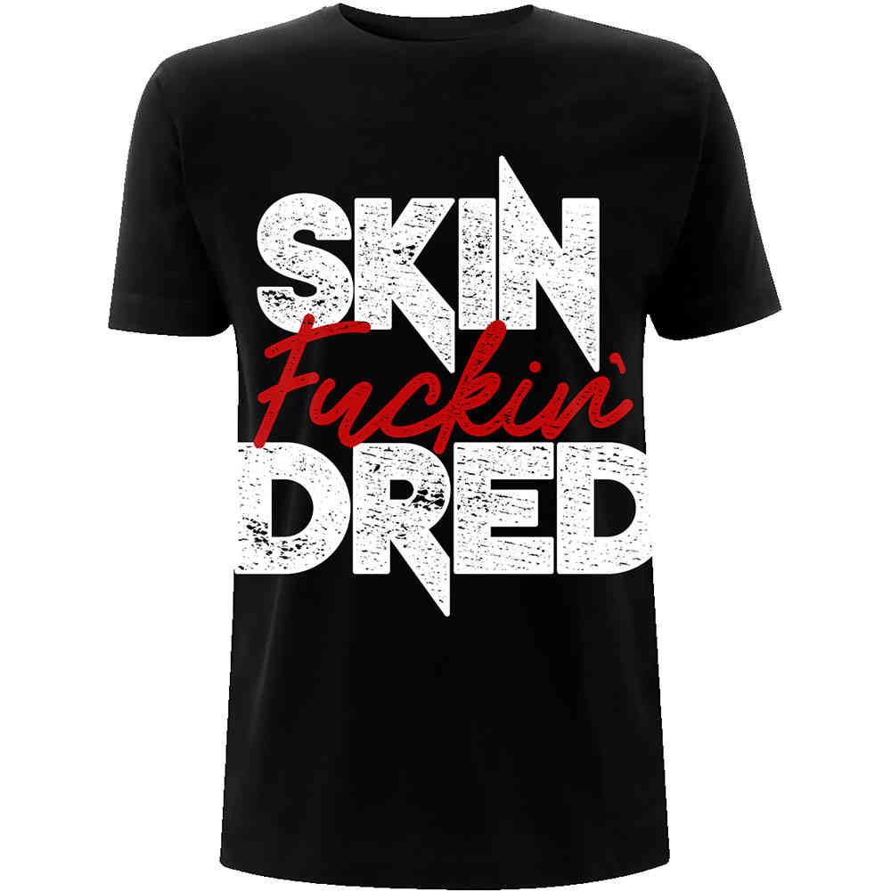 Skindred - Skin Funkin' Dred Heren Tshirt - Zwart